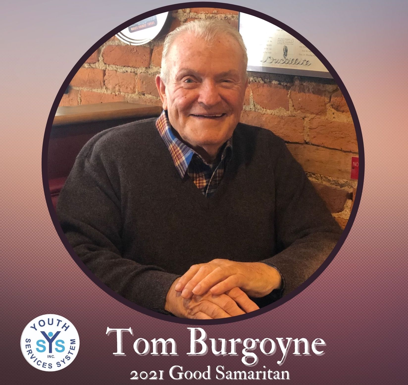 Thumbnail for 2021 Good Samaritan Tribute Video - Tom Burgoyne