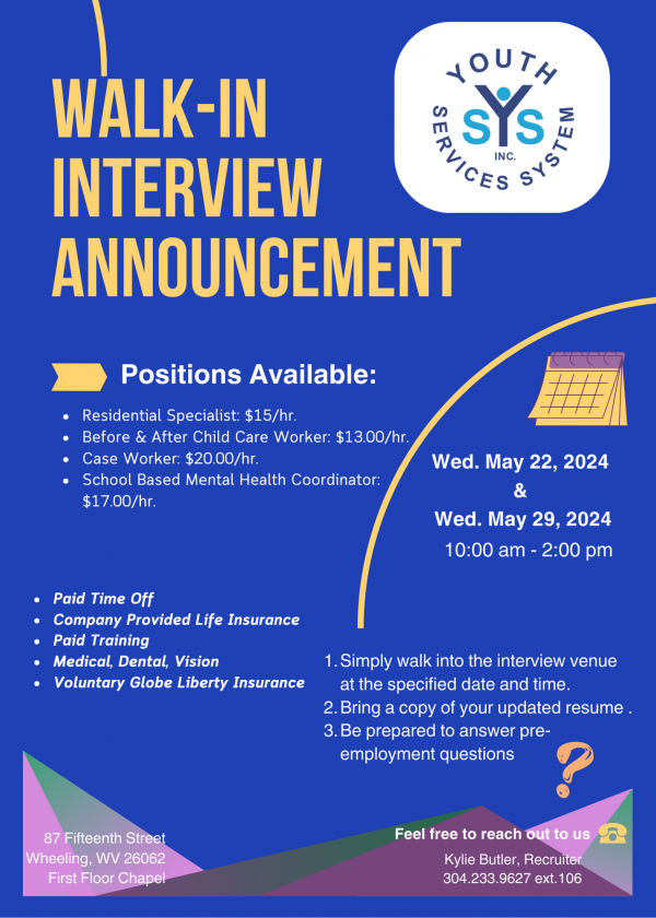 Photo for Walk-In Interview Hiring Event