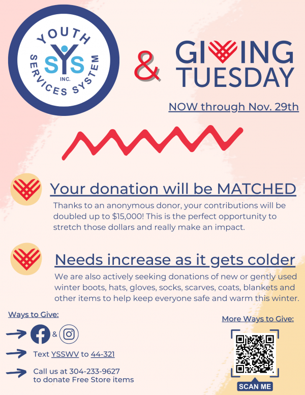 Photo for YSS Giving Tuesday Campaign
