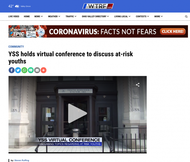 WTRF virtual conference story